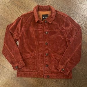 MADEWELL CORDUROY SWING CHORE COAT
